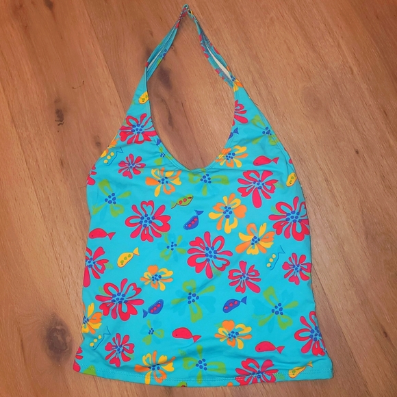 3-piece tankini with swim skirt size 14 xl - Picture 2 of 8